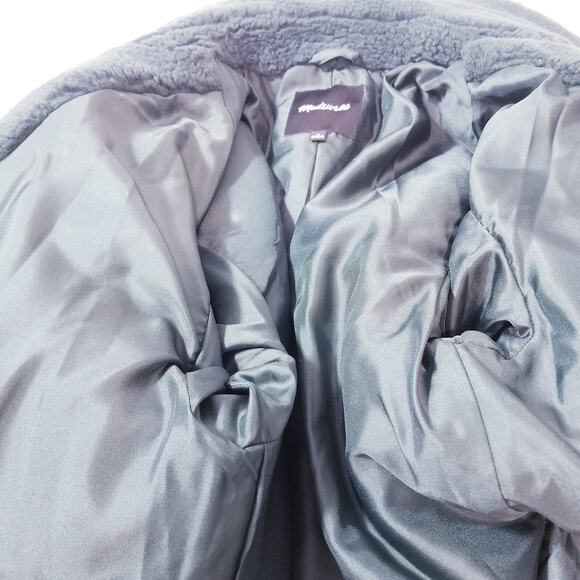 Madewell Sherpa Teddy Coat - Picture 13 of 14